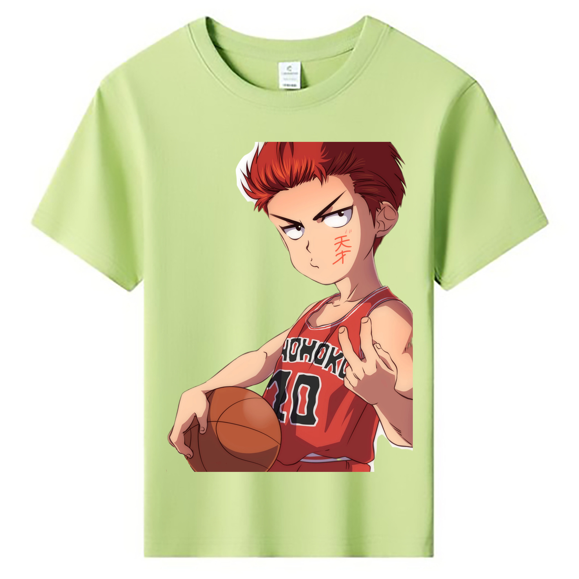 （画像用） SLAM DUNK／スラムダンク 綿100％キッズTシャツ（フロントプリント）